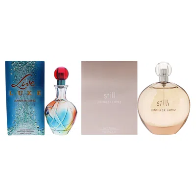 Jennifer Lopez Live Luxe And Still Kit By  For Women - 2 Pc Kit 2 X 3.4 oz Edp Spray