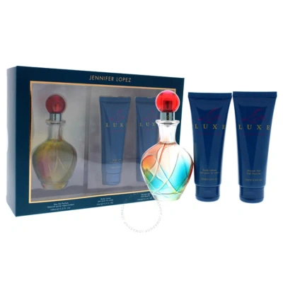 Jennifer Lopez Live Luxe By  For Women - 3 Pc Gift Set 3.4oz Edp Spray In White