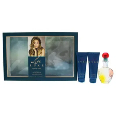 Jennifer Lopez Live Luxe  3 Piece Gift Set 3 Piece Gift Set With 3.4 oz Edp In Multi