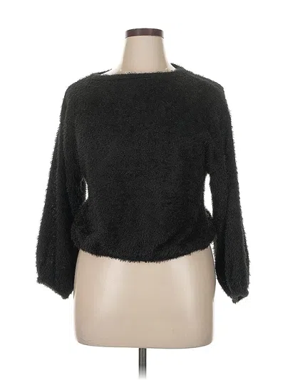 Pre-owned Jennifer Lopez Pullover Sweater In Black