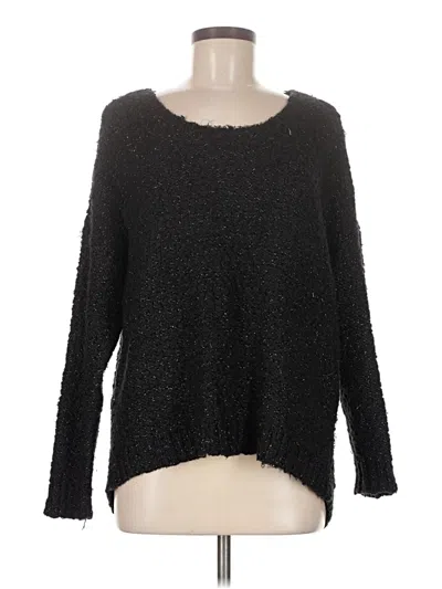 Pre-owned Jennifer Lopez Pullover Sweater In Black