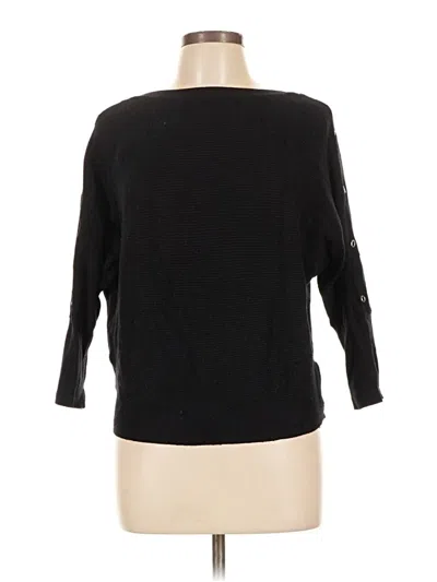 Pre-owned Jennifer Lopez Pullover Sweater In Black