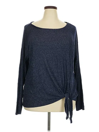 Pre-owned Jennifer Lopez Pullover Sweater In Blue