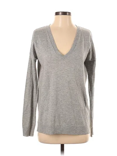 Pre-owned Jennifer Lopez Pullover Sweater In Gray