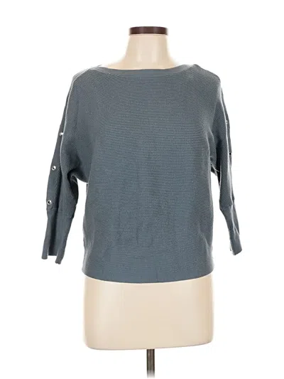 Pre-owned Jennifer Lopez Pullover Sweater In Gray