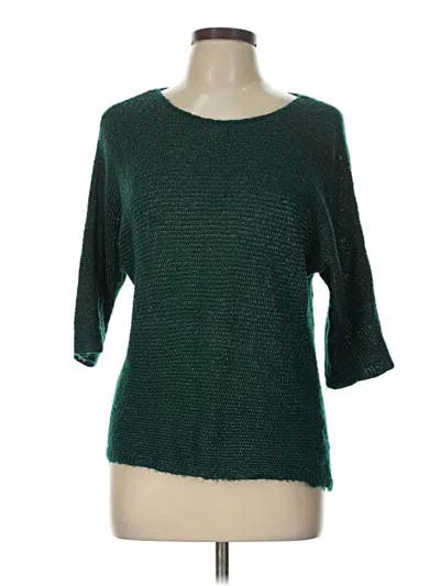 Pre-owned Jennifer Lopez Pullover Sweater In Green