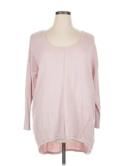 Pre-owned Jennifer Lopez Pullover Sweater In Pink