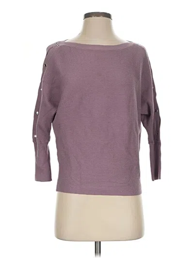 Pre-owned Jennifer Lopez Pullover Sweater In Purple