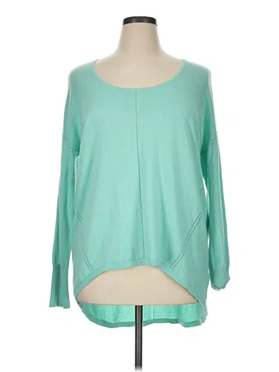 Pre-owned Jennifer Lopez Pullover Sweater In Teal