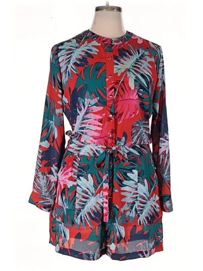 Pre-owned Jennifer Lopez Romper In Red