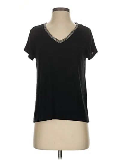 Pre-owned Jennifer Lopez Short Sleeve T-shirt In Black