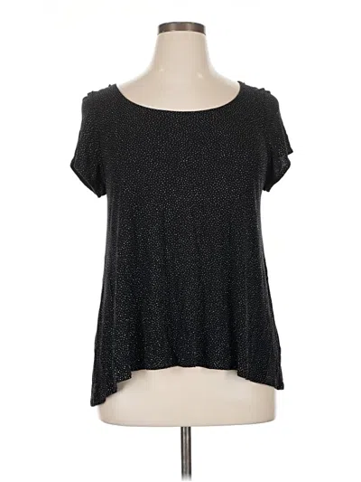 Pre-owned Jennifer Lopez Short Sleeve T-shirt In Black