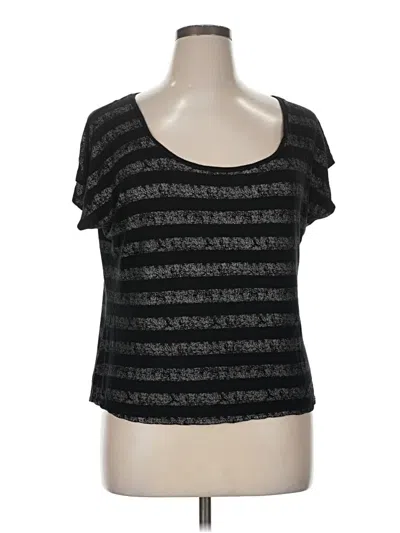 Pre-owned Jennifer Lopez Short Sleeve T-shirt In Black