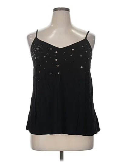 Pre-owned Jennifer Lopez Sleeveless Blouse In Black