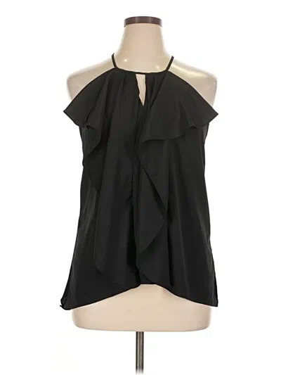 Pre-owned Jennifer Lopez Sleeveless Blouse In Black