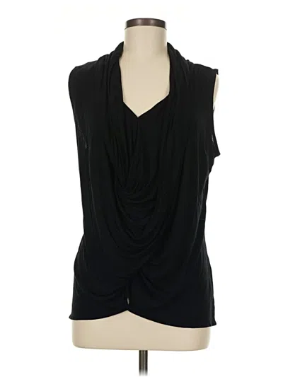 Pre-owned Jennifer Lopez Sleeveless Blouse In Black
