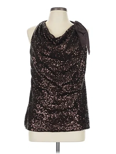 Pre-owned Jennifer Lopez Sleeveless Blouse In Black