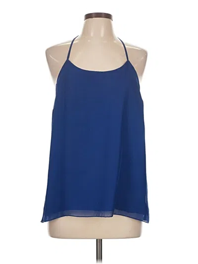 Pre-owned Jennifer Lopez Sleeveless Blouse In Blue