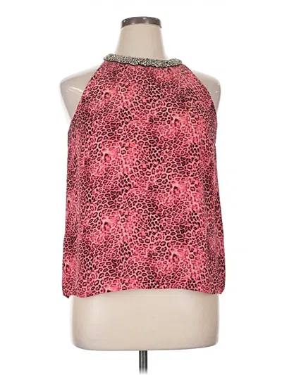 Pre-owned Jennifer Lopez Sleeveless Blouse In Pink