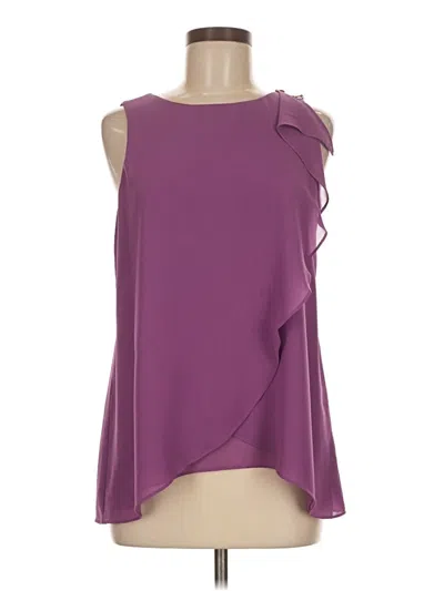 Pre-owned Jennifer Lopez Sleeveless Blouse In Purple