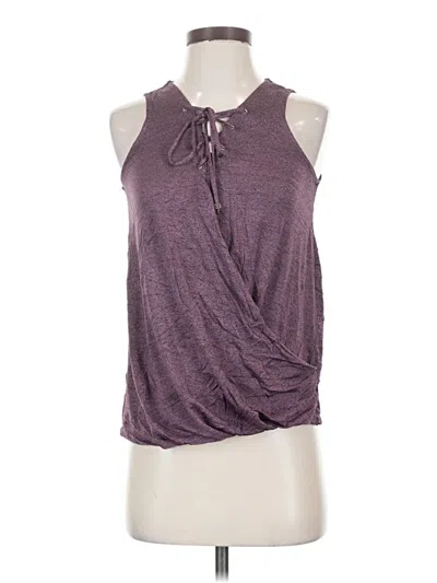 Pre-owned Jennifer Lopez Sleeveless Blouse In Purple