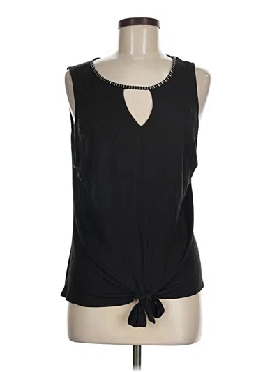 Pre-owned Jennifer Lopez Sleeveless T-shirt In Black