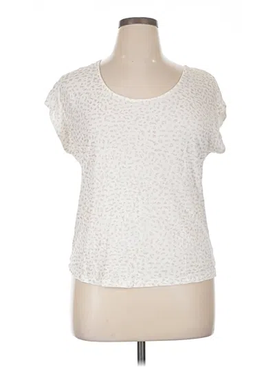 Pre-owned Jennifer Lopez Sleeveless T-shirt In Ivory