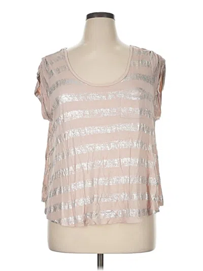 Pre-owned Jennifer Lopez Sleeveless T-shirt In Silver