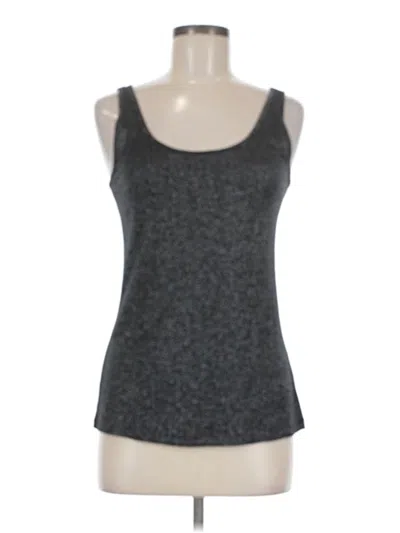 Pre-owned Jennifer Lopez Tank Top Gray Strapless Neckline Tops
