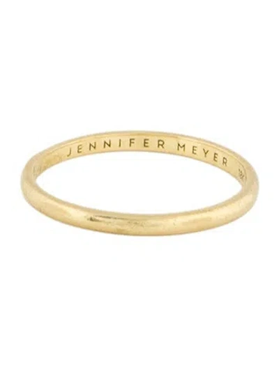 Pre-owned Jennifer Meyer 18k Band Ring In Multi