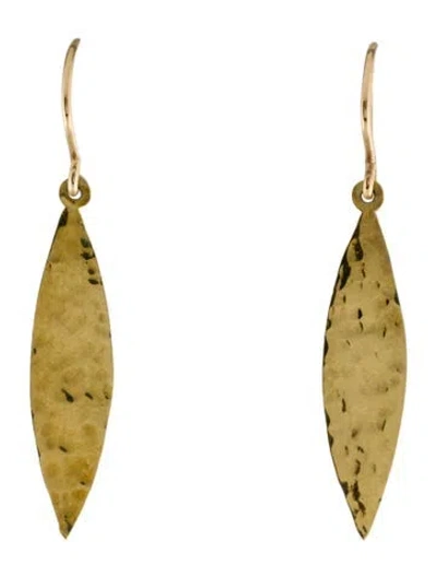Pre-owned Jennifer Meyer 18k Drop Earrings In Multicolor