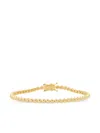 Jennifer Meyer 18k Yellow Gold Mini Bezel Bracelet In Gold