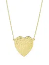 Jennifer Meyer Hammered 18-karat Gold Necklace In Gold