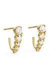 Jennifer Meyer Large Yellow Gold And Diamond Edith Stud Earrings In Gold