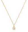 Jennifer Meyer Yellow Gold And Diamond Flower Necklace In Gold