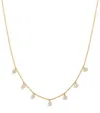 Jennifer Meyer Yellow Gold And Diamond Illusion Necklace In Gold