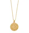 Jennifer Meyer Yellow Gold Good Vibes Pendant Necklace In Gold