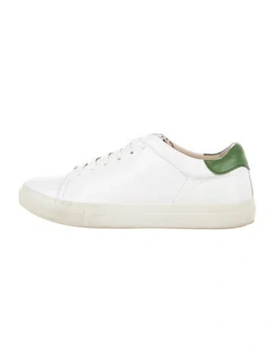 Pre-owned Jennifer Tattanelli Leather Sneakers In White