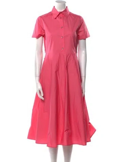 Pre-owned Jennifer Tattanelli Midi Length Dress In Pink