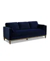Jennifer Taylor Home Knox 84" Modern Farmhouse Sofa In Dark Navy Blue
