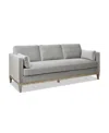 Jennifer Taylor Home Knox 84" Modern Farmhouse Sofa In Opal Gray