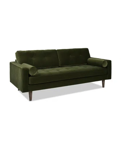 Jennifer Taylor Home Nicholas 84" Mid-century Modern Sofa In Olive Green