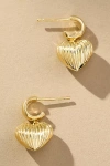 Jennifer Zeuner Chara Huggie Earrings In Gold