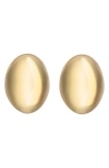 Jennifer Zeuner Donni Gold-plated Earrings In 14k Yellow Gold Plated Silver