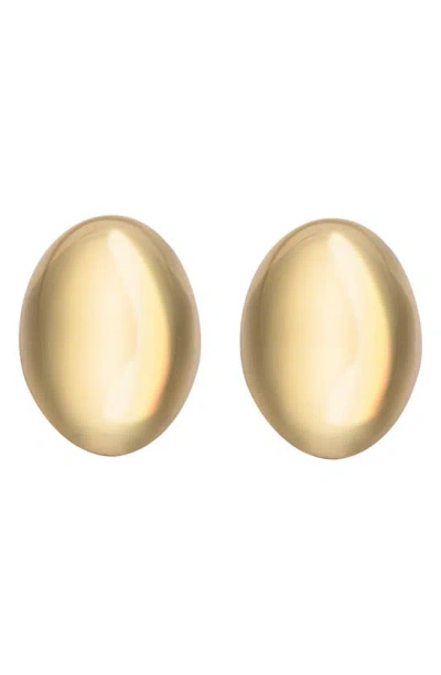 Jennifer Zeuner Donni Gold-plated Earrings In 14k Yellow Gold Plated Silver