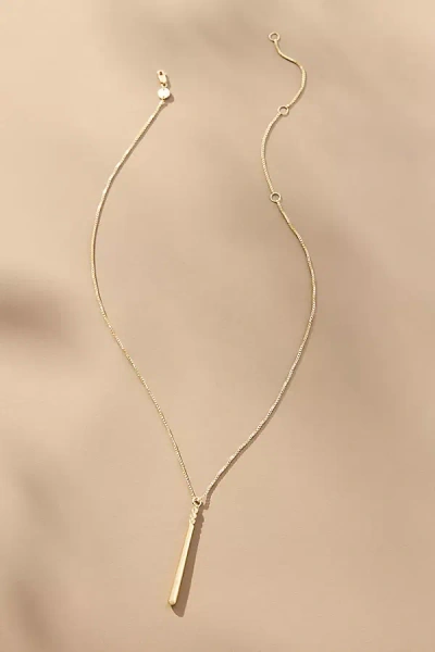 Jennifer Zeuner Jade Necklace In Gold