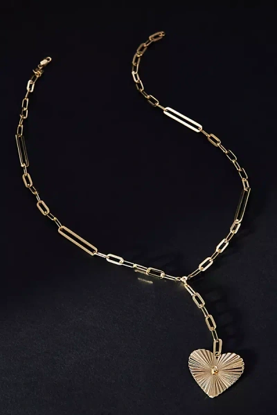 Jennifer Zeuner Jewelry Jennifer Zeuner Sheldon Lariat Necklace In Gold