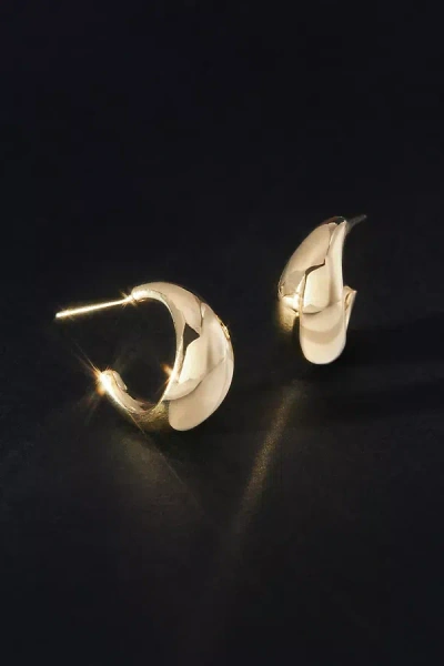 Jennifer Zeuner Jewelry Jennifer Zeuner Shira Hoop Earrings In Gold