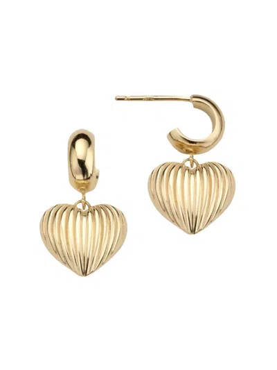 Jennifer Zeuner Jewelry Women's Chara 18k-gold-plated Huggie Earrings