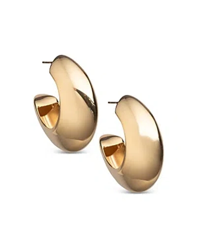 Jennifer Zeuner Seema 1 Hoop Earrings In Gold